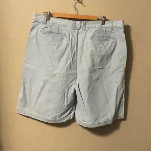 Catalina Blue Flat Front Shorts - Picture 2 of 6